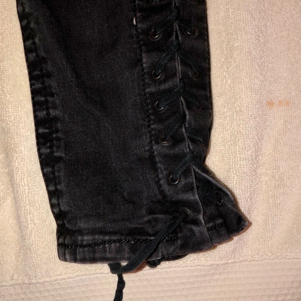 Rock Revival Elle black wash rocker skinny jean - Picture 9 of 14